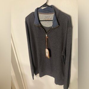 Original Weatherproof Vintage 1/2 zip in Dark sapphire color in size large. NWT